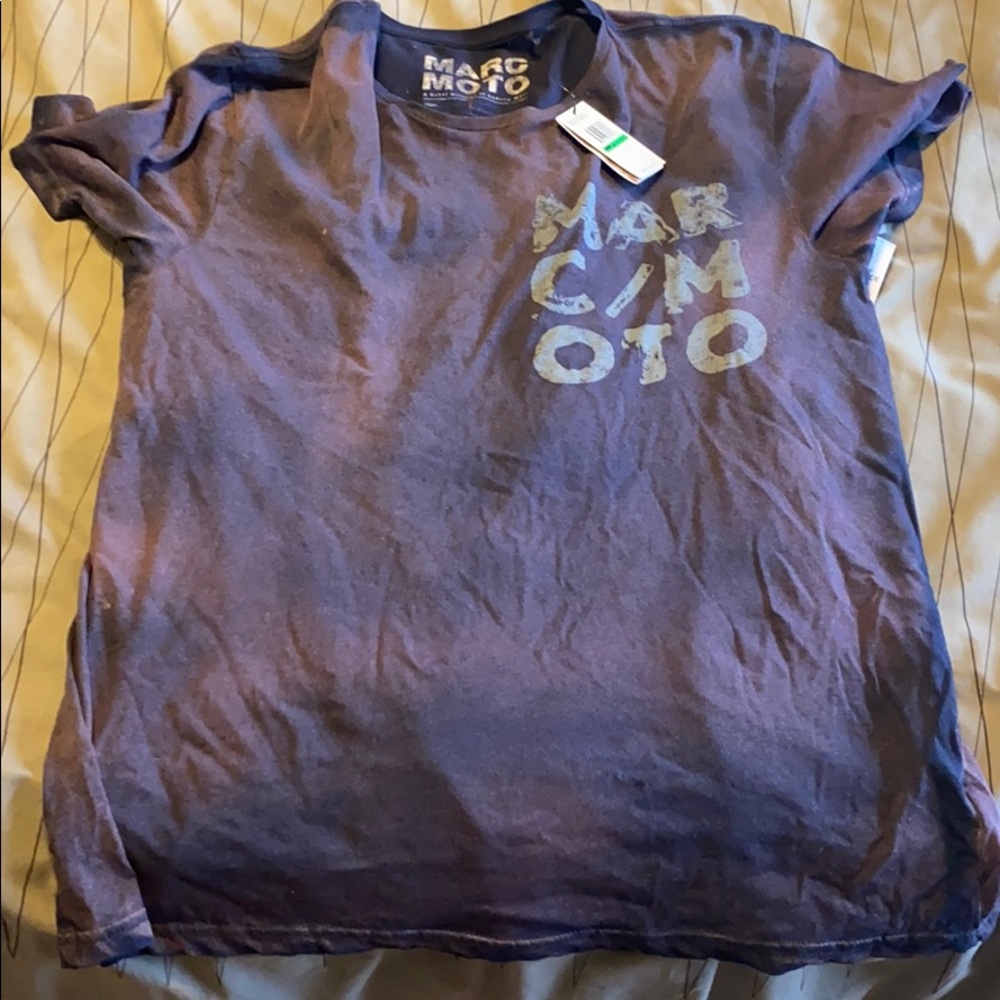 Marc Moro Large man new with tag navy T-shirt